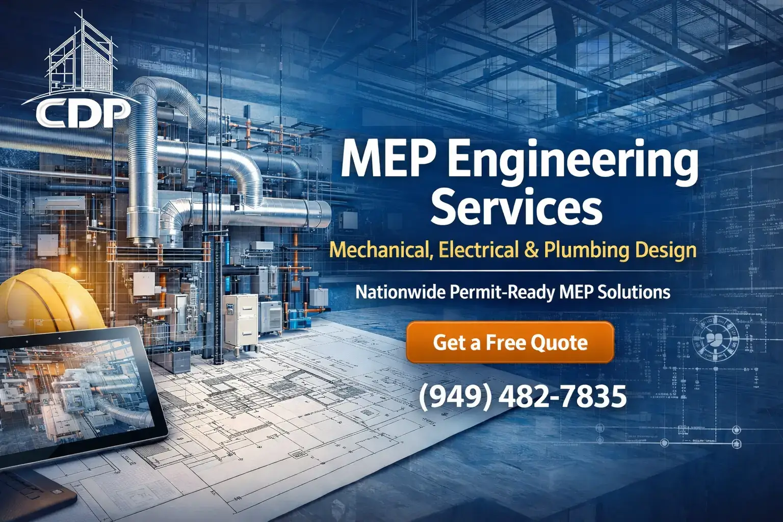 MEP Engineering Services in USA | Mechanical, Electrical & Plumbing