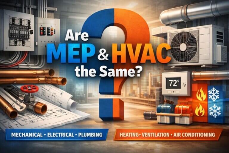 Are MEP and HVAC the Same