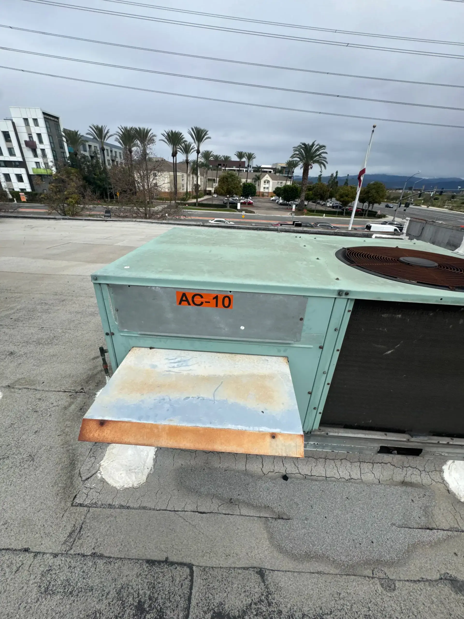 hvac condenser unit industrial