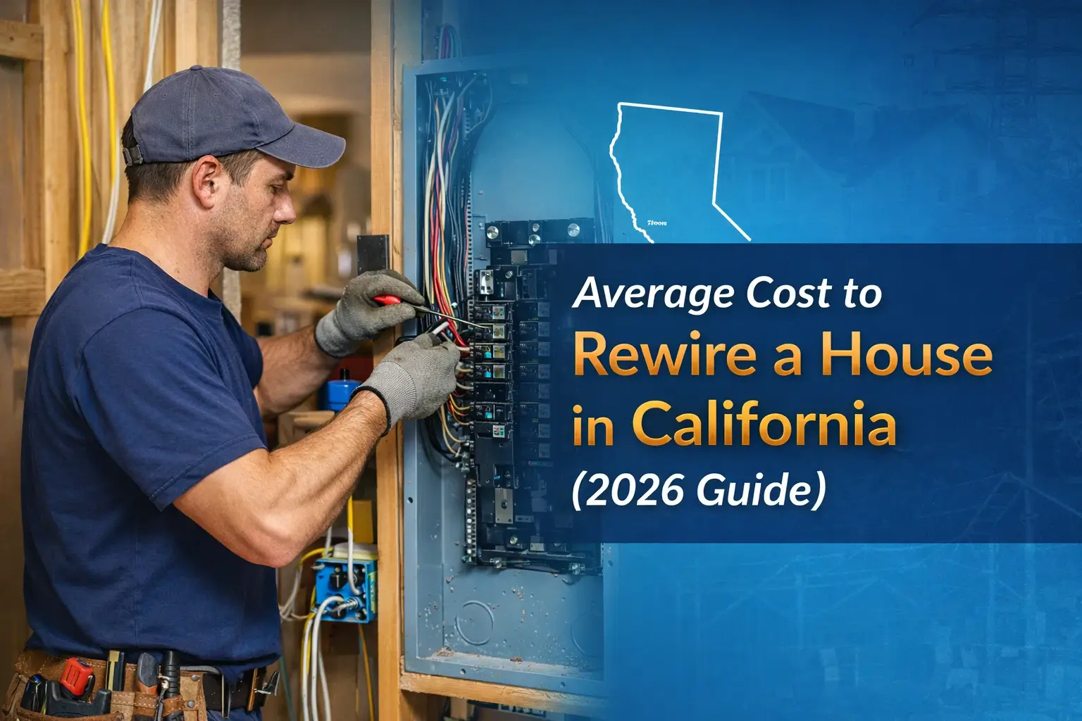Average Cost of Rewiring a House in California