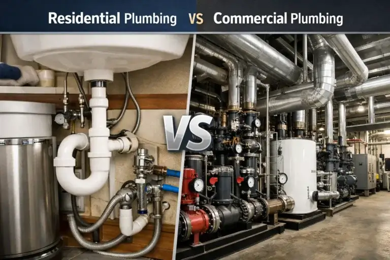 Difference Between Residential and Commercial Plumbing
