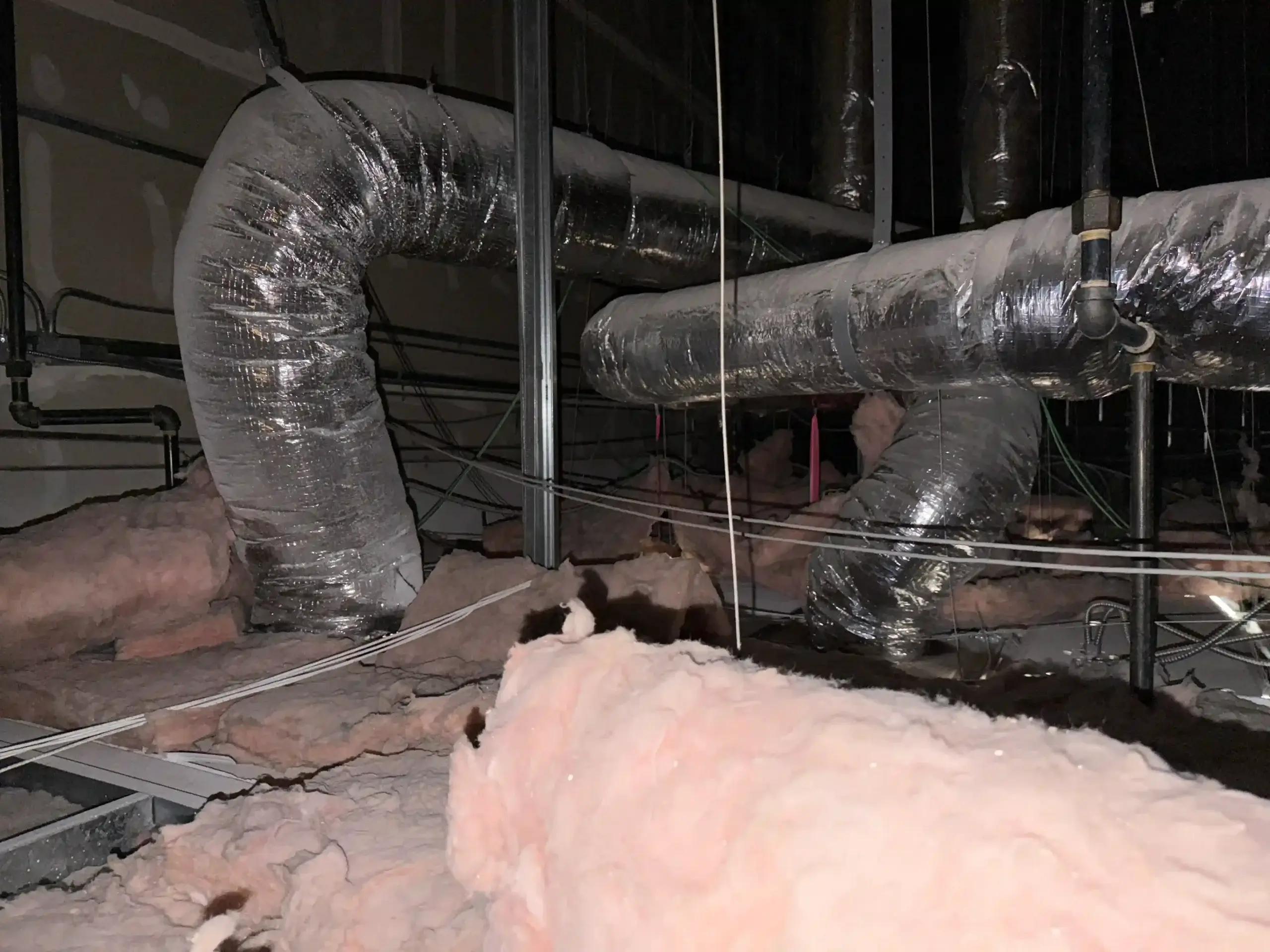 Commercial kitchen support area with refrigeration equipment - San Diego CA