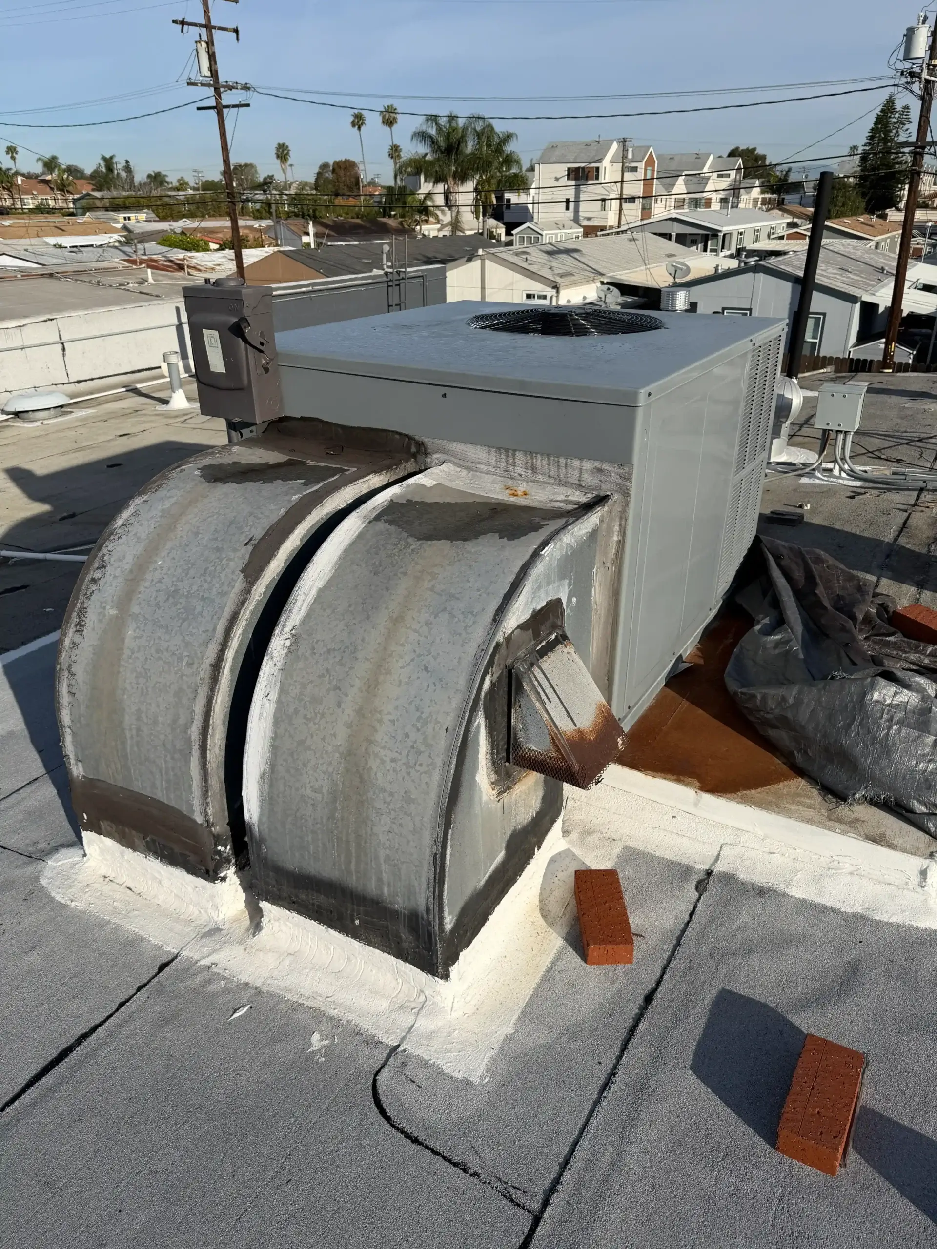 Restaurant tenant improvement Costa Mesa CA wall exterior
