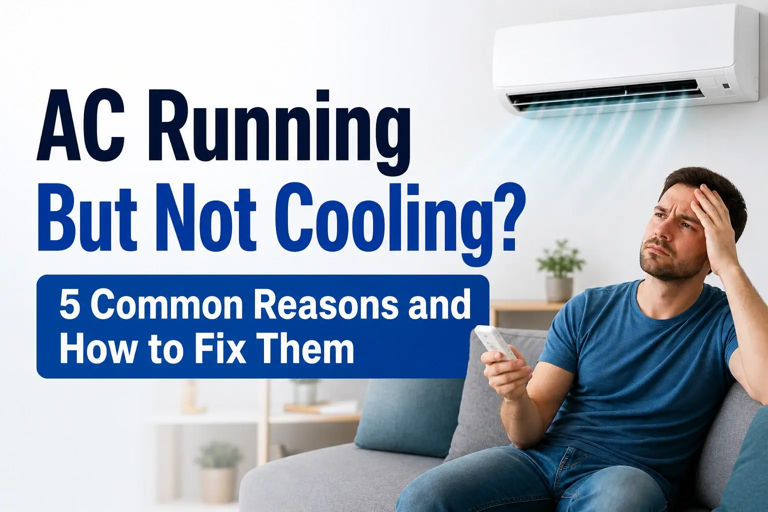 AC Running But Not Cooling
