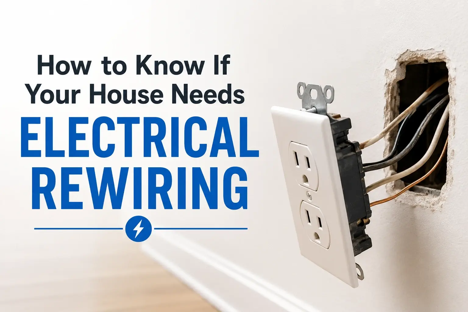 house needs electrical rewiring