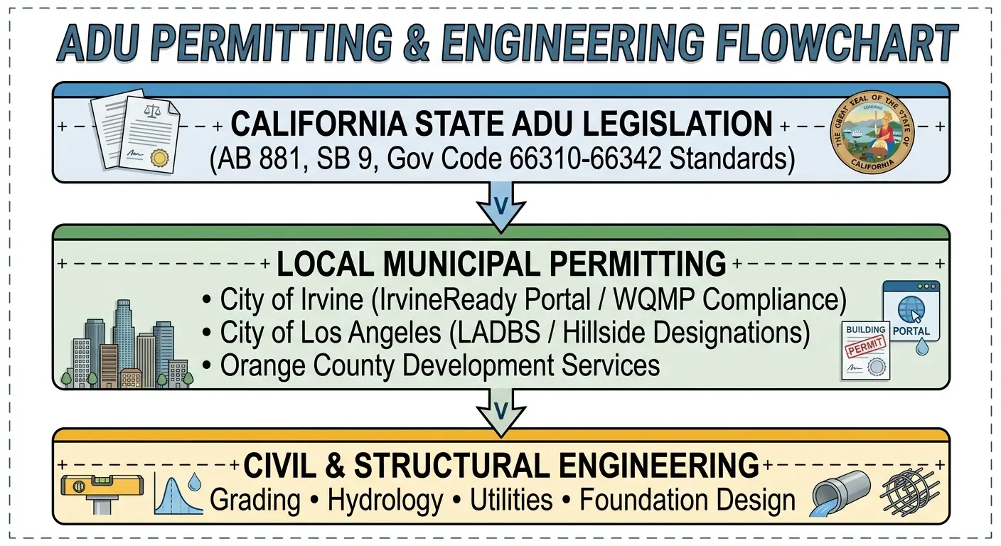 civil engineering for ADU California